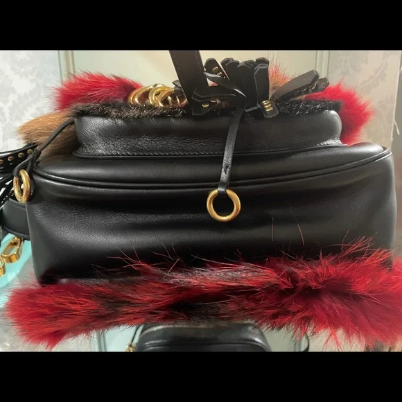 Prada Corsaire bag Red/black NEW - Picture 4 of 10